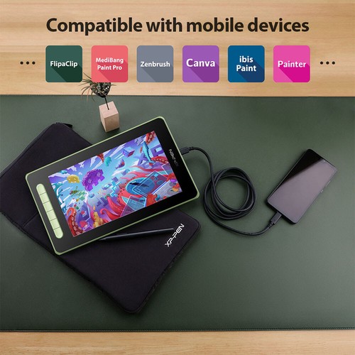 XP-Pen Artist 10 2nd Graphics Drawing Tablet X3 Pen Fully-laminated Refurbished - Picture 9 of 13