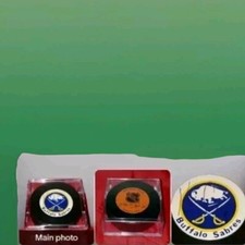 KEITH CARNEY AUTOGRAPHED SIGNED VINTAGE Rare NHL ZIEGLER TRENCH GAME PUCK 🇨🇦