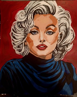 Acrylbild ''MONROE 3'' der talentierten Künstlerin Anne-Marie