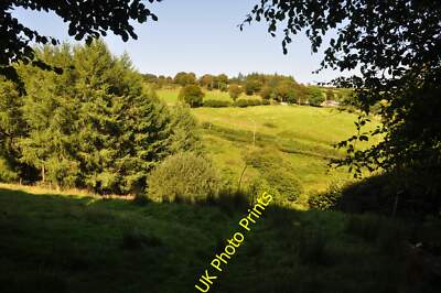 Foto 12x8 West Somerset: Landschaftliche Landschaft mit Pool Blick über c2015