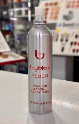 Fire of Byblos 100ml Deodorant DISTRIBUTED BY DIANA DE SILVA SPA ORIGINAL 