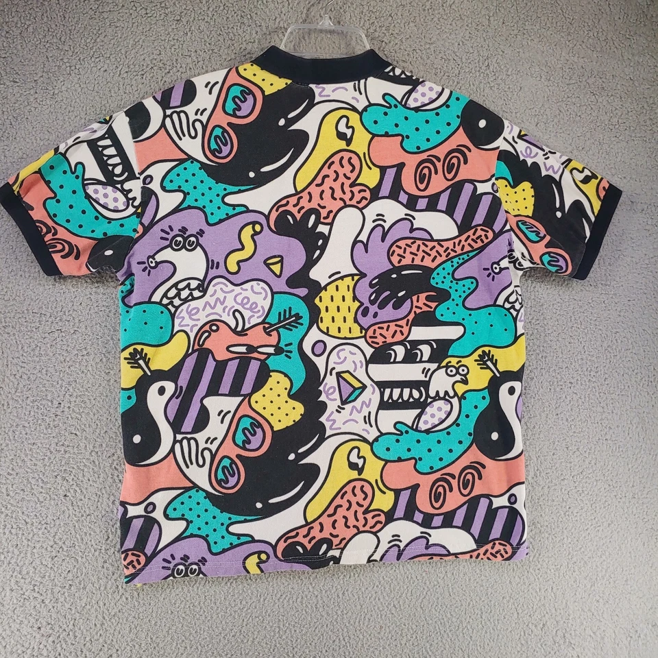 Camisa Polo Staple Artist Steven Harrington Para Hombre Grande Manga Corta Foto 4 de 4