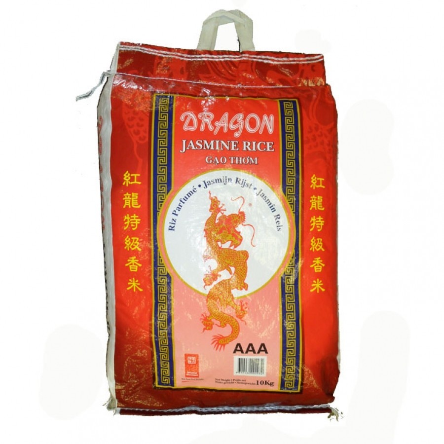 Red Dragon THAI Jasmine Rice Premium AAA Rice 10KG - Catering Size