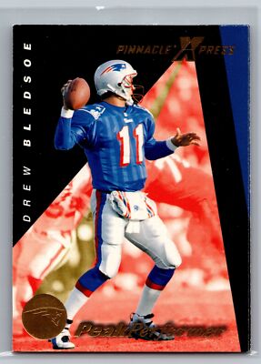 1997 Pinnacle X-Press #142 Drew Bledsoe *B1