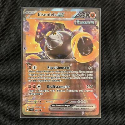 Eisenfels ex Pokemon Karte #147 - Double Rare - KaPu Black Star Promos - DE