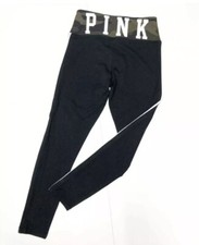 Victoria  s Secret pink camo leggings 100 Cotton high waist color block XS