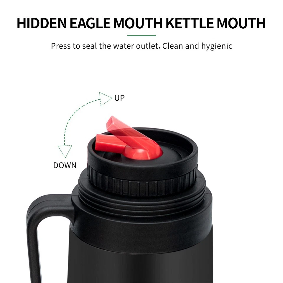 Kits de yerba mate negro mate 7 en 1, juego de termos, contenedor, lata, taza y pajita Foto 4 de 4