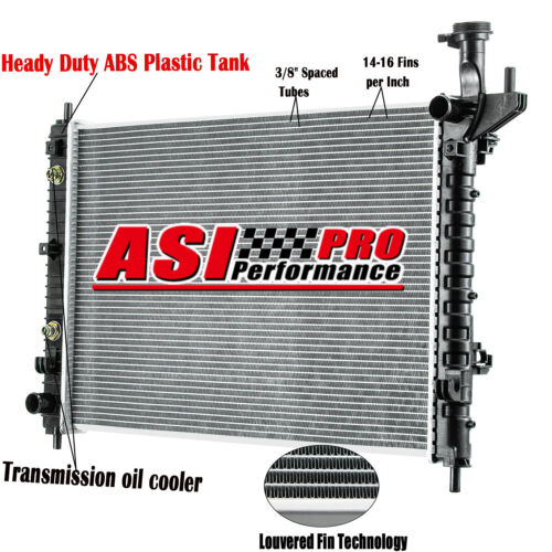 Aluminum Core Radiator For 2007~16 Chevy Traverse GMC Acadia Saturn Outlook 3.6L - Picture 1 of 11