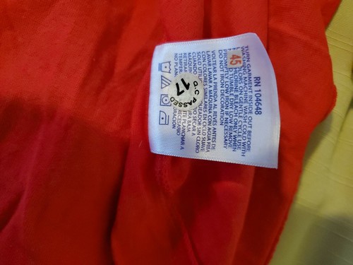 Knights Apparel Texas Tech rotes Damen TShirt Oberteil Gr. L - Bild 8 von 8