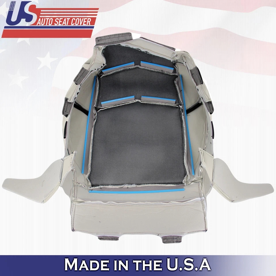 Cubierta de asiento de cuero inferior del lado del conductor para Cadillac Escalade 2015 a 2020 en color tostado Foto 2 de 4