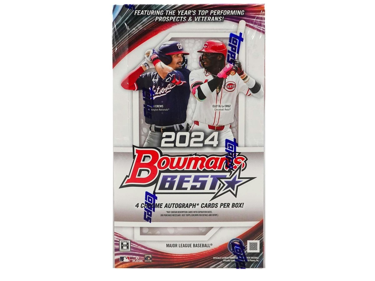 MLB Topps 2024 Bowman's Best Baseball Trading Card HOBBY Box [12