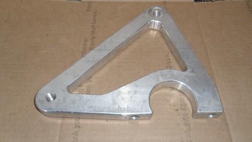 Vintage Sprint Car Aluminum Steering Arm Bracket Asphalt USAC ACSC Race Car