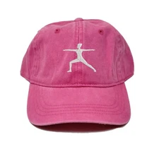 Warrior yoga embroidered dad hat, yoga cap, yoga hat (many colors)