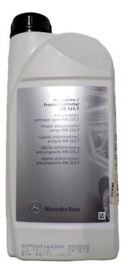 MERCEDES Kühlerflüssigkeit Gelb 325.7 1 Liter | eBay 