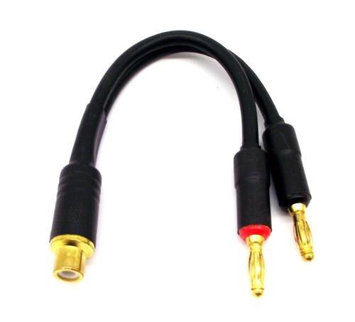 Desde OZ calidad 1 pieza enchufe hembra RCA hasta 2 cables adaptador de enchufe macho plátano + ¡F.P! - Imagen 4 de 7