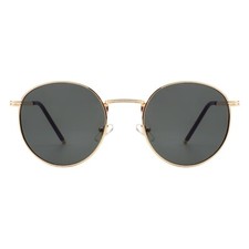 Vintage Fashion Round Sunglasses Quality Metal Frame Unisex UV400