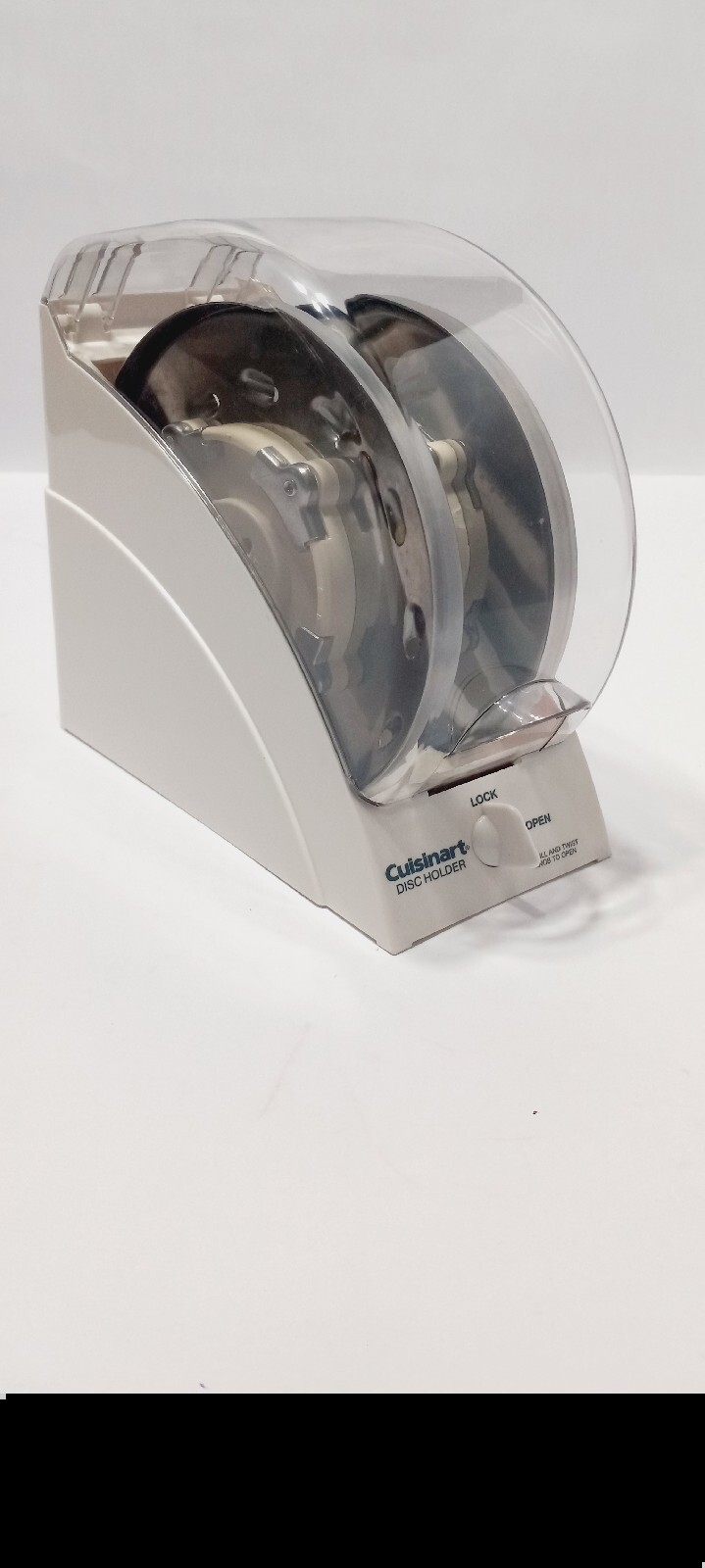 Cuisinart DLC2011 Food Processor 3 Blade Disc Holder/Safe Storage Case