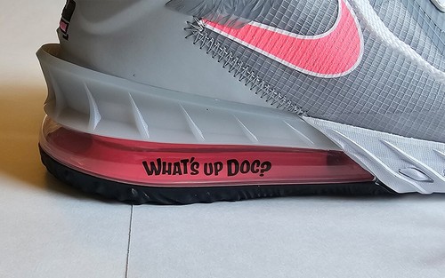 ***NEU*** Nike Lebron XVIII Low - Lt. Smoke Grey/Sunset Pulse - Größe US 9 / UK 8 - Bild 3 von 18