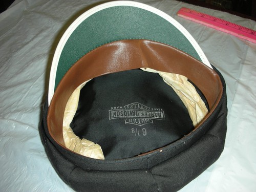 ORIGINAL HARLEY DAVIDSON VINTAGE CAPTAINS CAP HAT RIDERS CLUB CLASSIC OLD BIKER - Picture 3 of 4