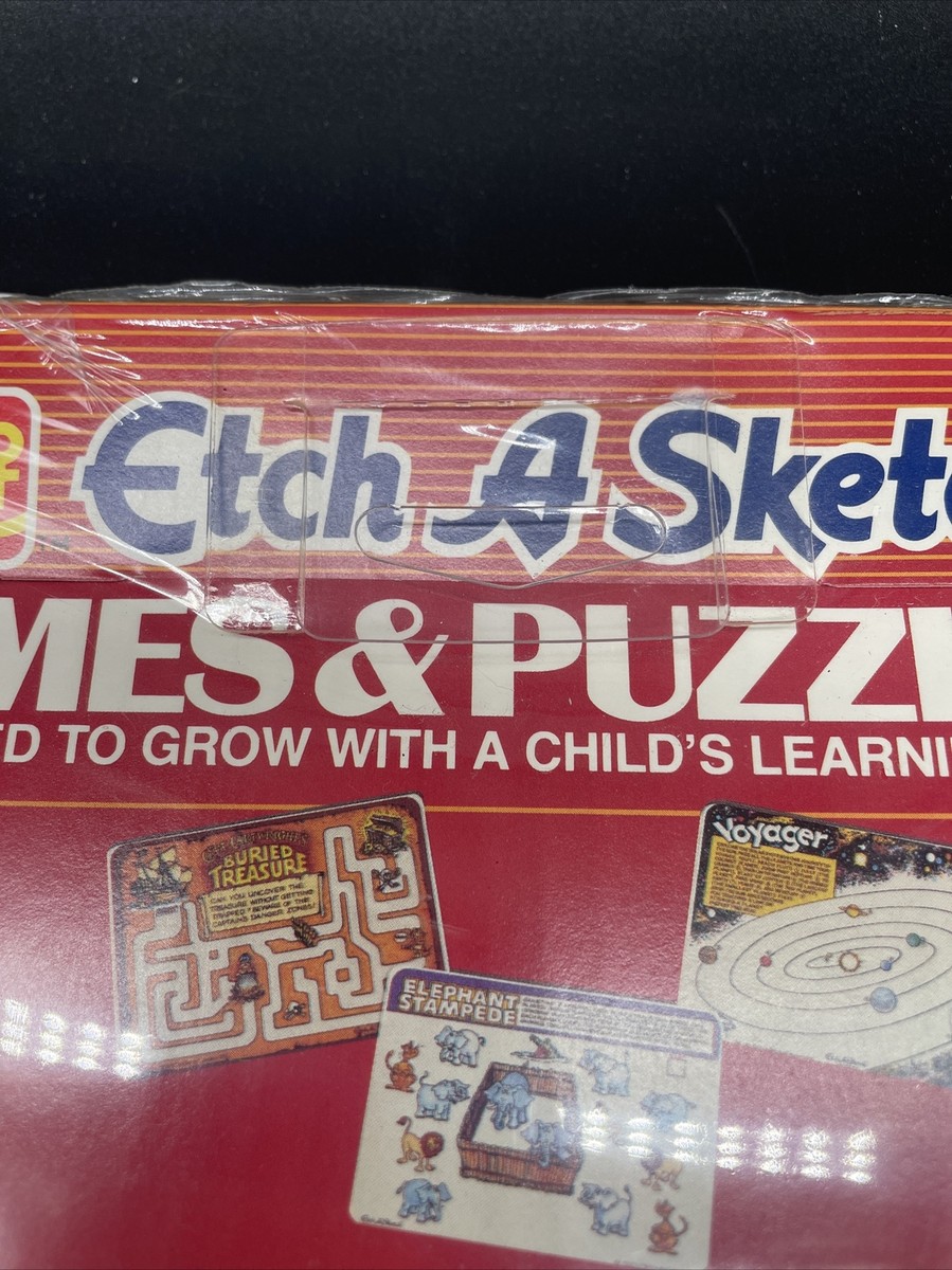 Vintage 1981 ETCH A SKETCH Games & Puzzles 12 Ohio Art Original