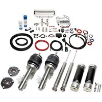 TA Technix HäRtev. Luftfahrwerk Airmanagement FüR Audi A2 VW Polo 9N 11,5L Chrom