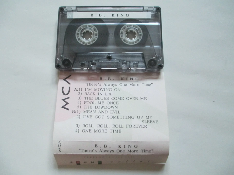 BB KING THERE'S ALWAYS ONE MORE TIME 1991 PROMO CASSETTE MCA RECORDS  - Image 3 of 3