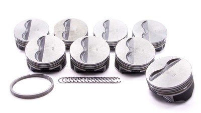KB Performance Pistons 9908HC.030-5cc Flat Top Piston Set for Small Block Che...