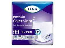 TENA ProSkin Overnight Medium Unisex Adult Super Absorbent Disposable Incontinen