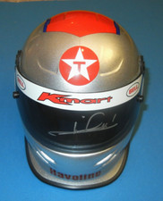MARIO ANDRETTI INDYCAR  DRIVER SIGNED INDY 500 MINI HELMET beckett cert
