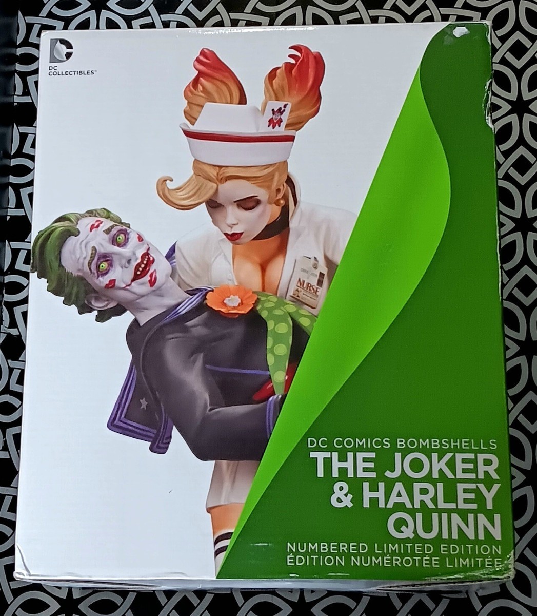 DC Collectibles - Harley Quinn & Joker Statue - Bombshells - #0611