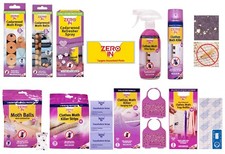 Zero in Clothes Moth Killer Trap, Hanging Unit, Moth Balls, Trap Refills Spray