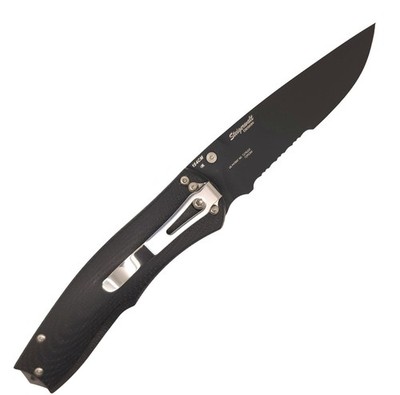 Discontinued Benchmade 890SBK Torrent Black G10 154CM Nitrous Assist Steigerwalt