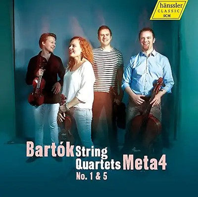 Meta4 - Bartok: Streichquarette Nr. 1 & 5 ZUSTAND SEHR GUT