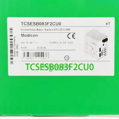 Schneide New In Box PLC module TCSESB083F2CU0 Industrial Ethernet Basic Switch