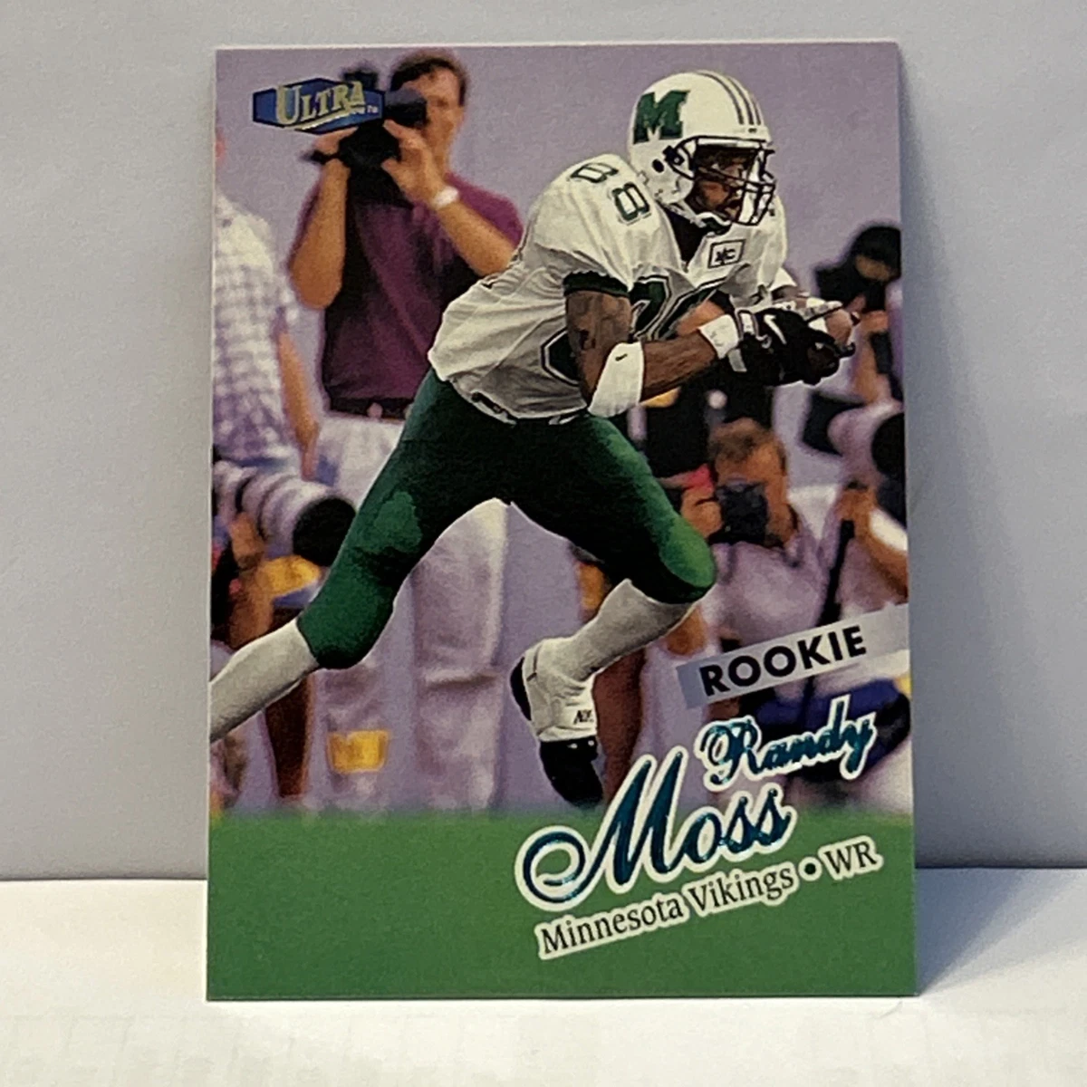 Fleer Randy Moss Rookie Football Sports Trading Cards