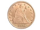 🔥🔥1876 Seated Liberty Twenty Cent Piece – Raw – Strong Details🔥🔥