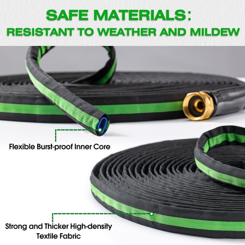 75FT Lightweight Super Flexible Garden Hose - Kink-Free, Non-Expanding, Easy ... - Picture 5 of 6