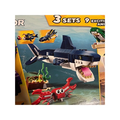 LEGO Creator Animal Gift Set, 9 Exciting Animal Toys in 1 Box Dinosaur Shark Owl - Picture 5 of 6
