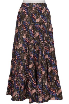 Ulla Johnson Rock Damen Damenrock Gr. W28 Mehrfarbig #uz5ydg2