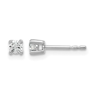 0,21ct Lab Grown Diamant Ohrstecker 14K Weißgold (VS/SI, Farbe-DE) für Mama