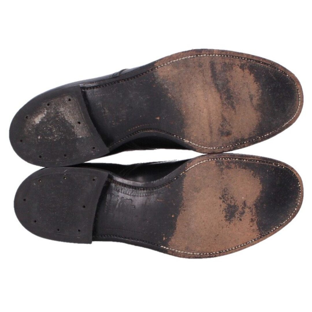 CHROME HEARTS Cord Ban Chukka BOOTS 86452 Leather W Crossball Men's 9.5 Used 194 thumbnail 4