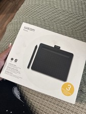 Wacom Intuos Small Bluetooth Creative Pen Tablet Black CTH-4100WL New