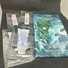 2x Sisley DOUBLE TENSEUR 1.5 Ml + La Mer Deep Treatment Lotion Mask + Extras
