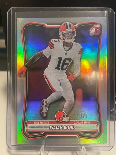 1/1   2026 Topps Bowman Chrome SUPERFRACTOR-Isaiah Bond #23 (One of One)