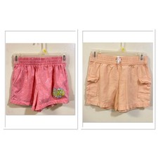 Bundle Of 2 Wonder Nation girls shorts Size L 10-12 one with graphic print