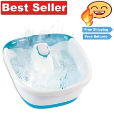 Bubble Mate Foot Spa: Toe Touch Controlled Soothing Massage Bath for Foot Care
