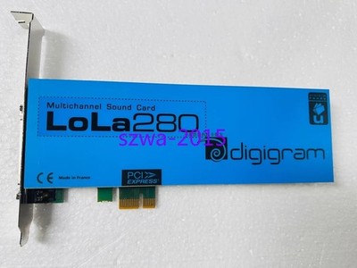 1pcs Used digigram LoLa280 PCI-E VX222E VX222 #ff
