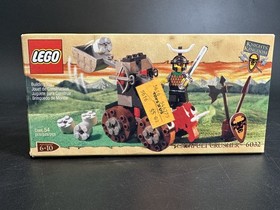 LEGO 6032 Castle Knights Kingdom Catapult Crusher Complete Set with Box & Manual