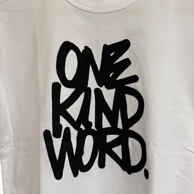sacai One Kind Word Eric Haze T-Shirt Crew Neck T-Shirt with Logo