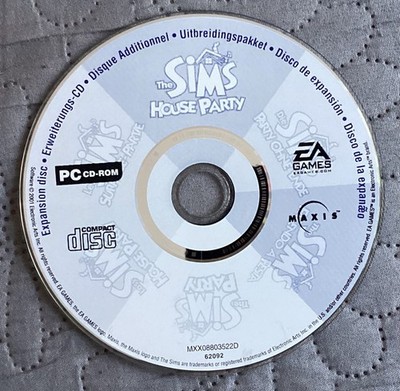 Die Sims Haus Party Erweiterungspack PC nur Diskette 